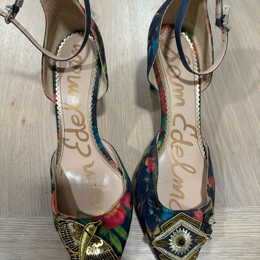 Sam Edelman Women's Heels - Multicolor Floral